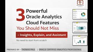 Anyone Can Analyze Data with Oracle Analytics Cloud | Explain, Insights & Assistant Features What S New In Oracle Analytics Cloud Oac