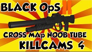 CROSS MAP NOOB TUBE KILLCAMS W/ FUNNY REACTIONS BLACK OPS 2 #4