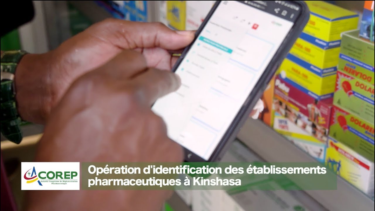 L'APPLICATION DE LOCALISATION DES PHARMACIES BIENTÔT DISPONIBLE À KINSHASA PAR ACOREP