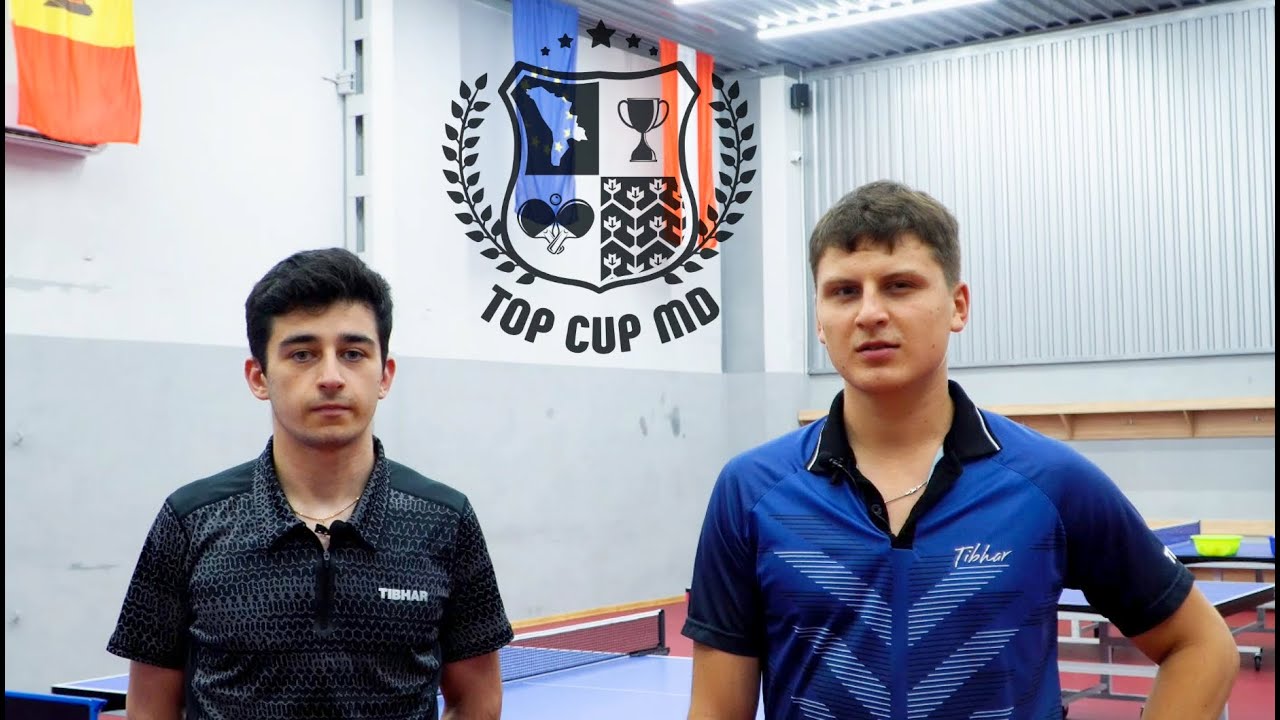 Чемпионы Молдовы в гостях Top Cup. Академия настольного тенниса   .Putuntic Andrei, Ursu Vladislav
