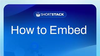 How to Embed