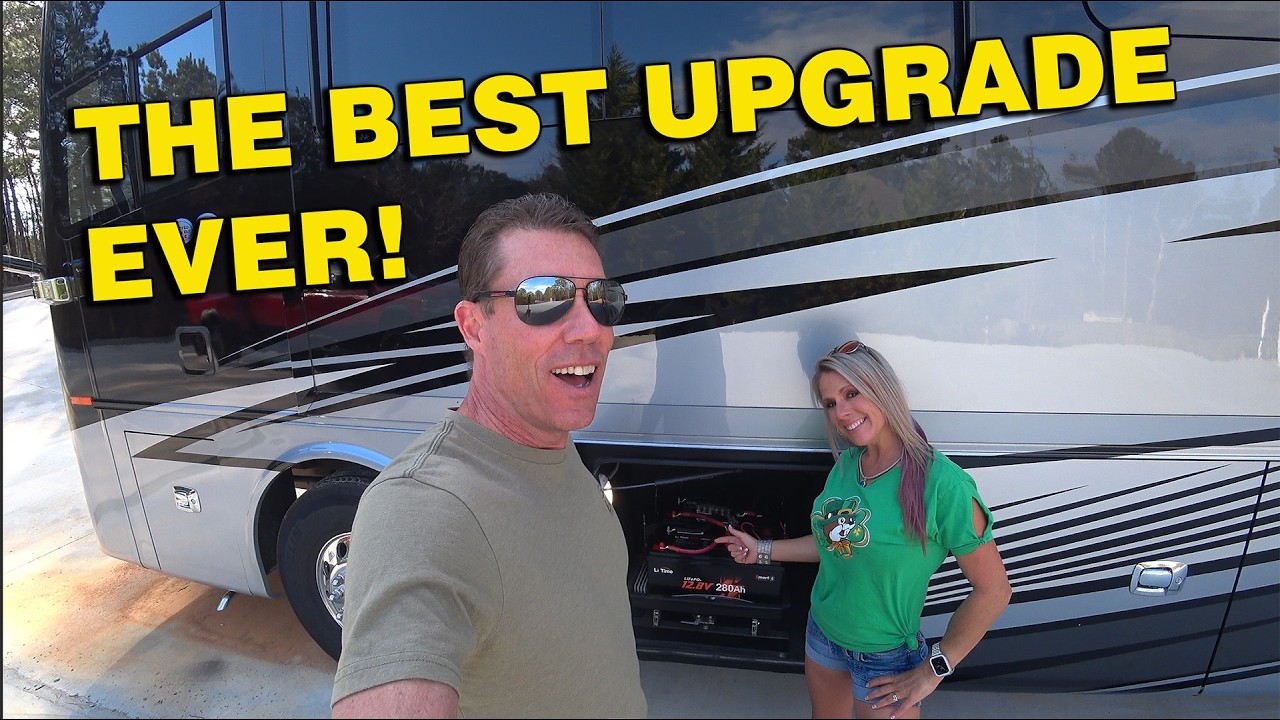 We upgraded our motorhome to lithium for under $1000!