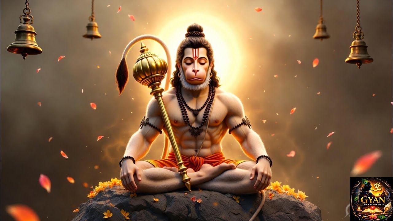 Hanuman Ji Mantra 🔱 | Destroy Negativity & Bring Positive Energy#trending #peacefulchants #hanuman 