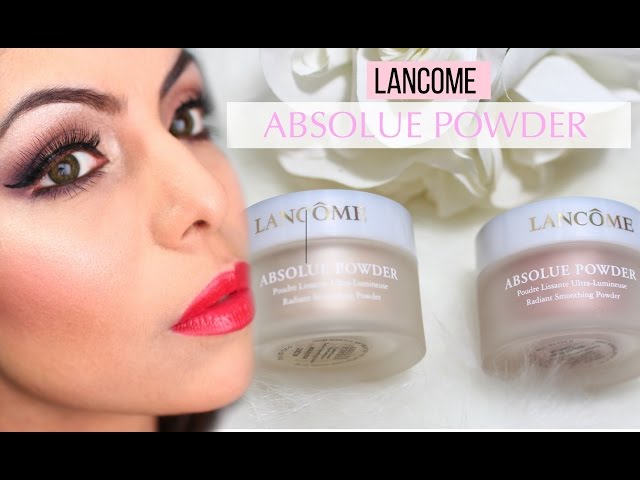 Lancome Absolue Smoothing Powder First Impression Demo Golden