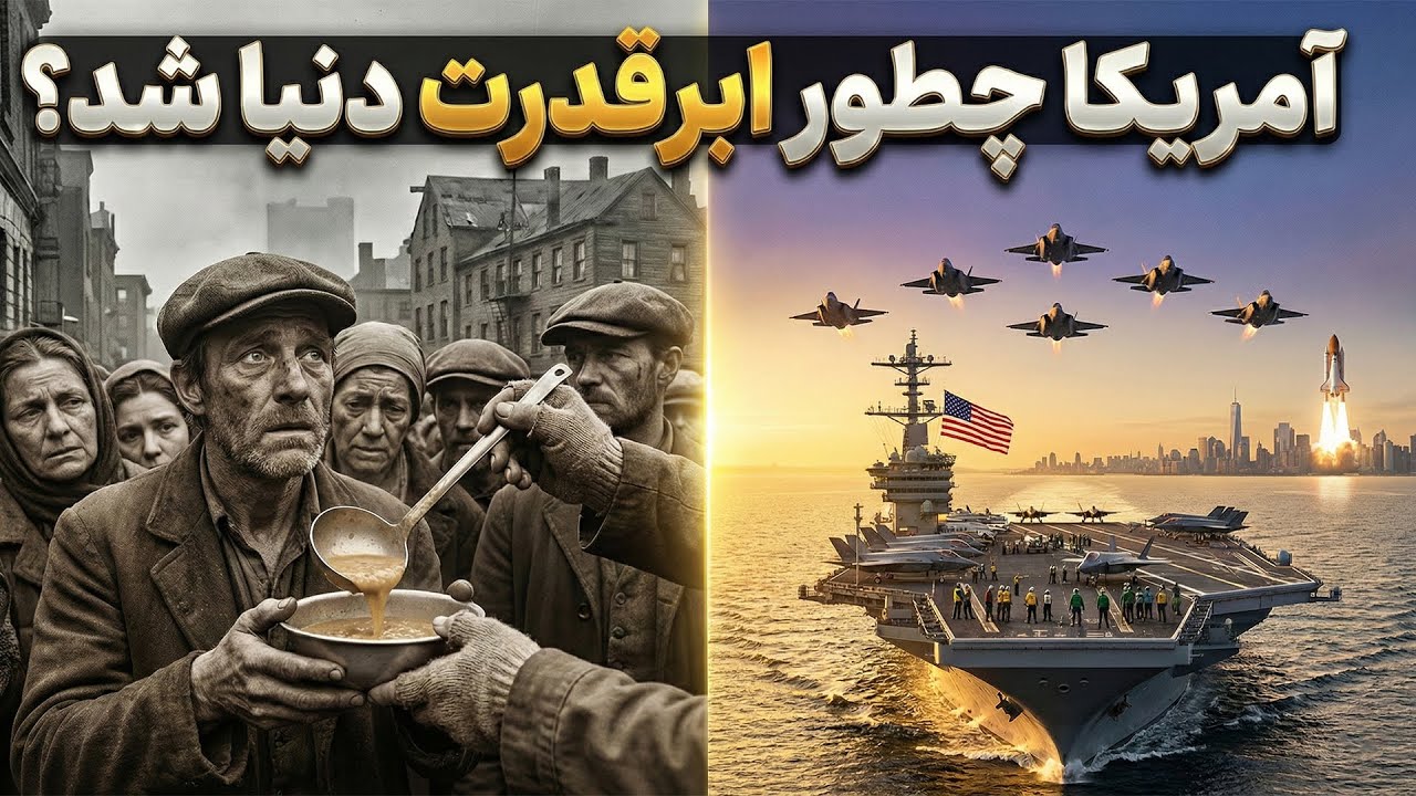 چطور کشوری کشاورز و نوپا، به مرکز قدرت جهان تبدیل شد؟