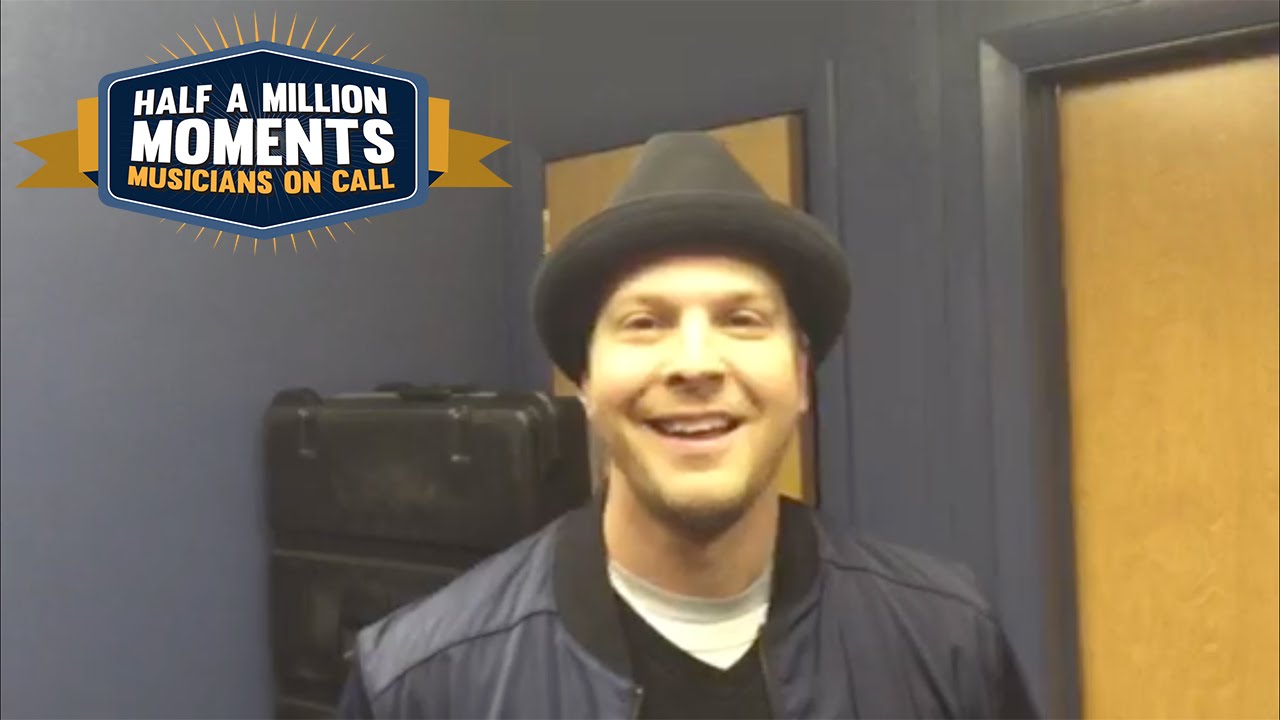 Gavin DeGraw Shares His MOC Moment - Singing WITH A Patient || 