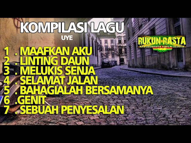 Lagu Hits Versi Reggae SKA Terbaru #9 - RUKUN RASTA class=