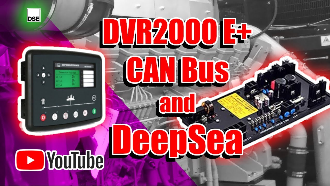 DeepSea and DVR2000 e+ through CANBus