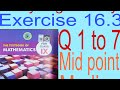 || Exercise 6.3 || Q 1 to 6 || Class 9 Maths || Sindh text book ||