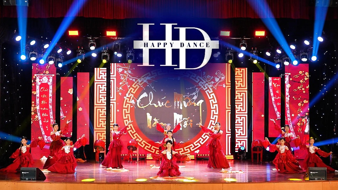RỘN RÀNG TRỐNG XUÂN| Biên đạo: Thúy Ngà | Trình bày: Happy Dance