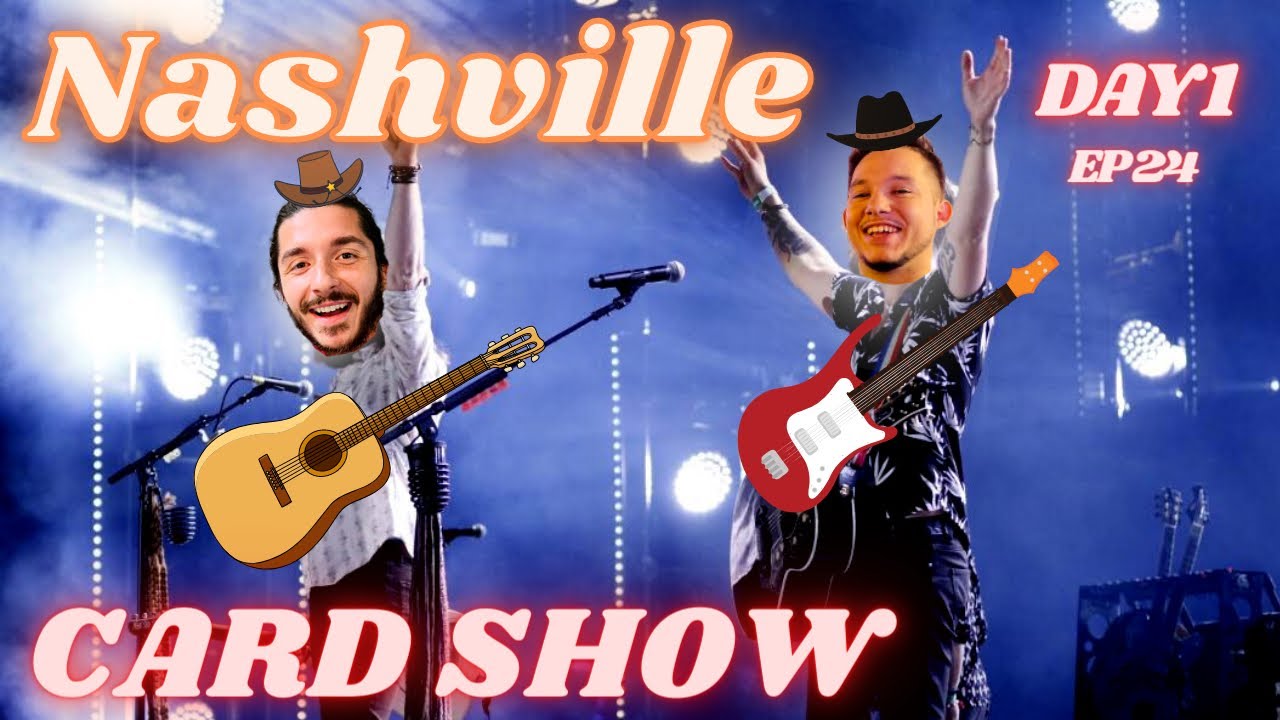 NASHVILLE Sports Cards Show DAY 1 Black Refractor LeBron 23/199 😳