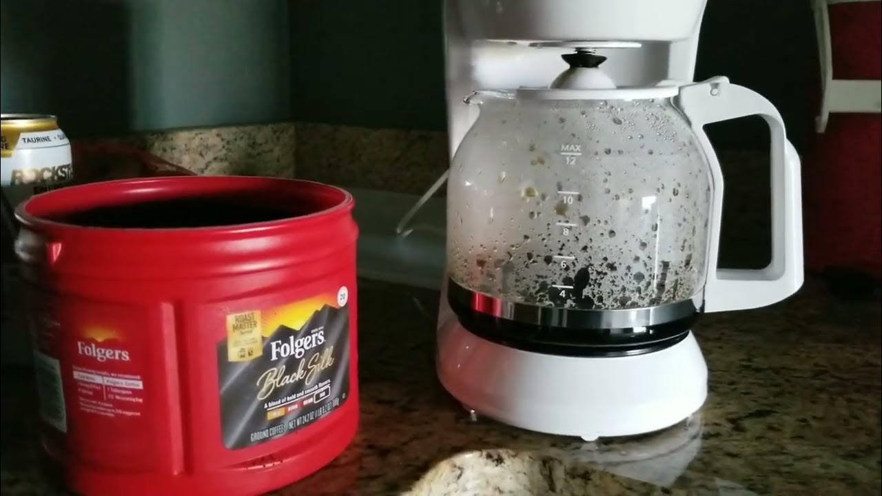 Mainstay 12 Cup Coffee Maker Review YouTube