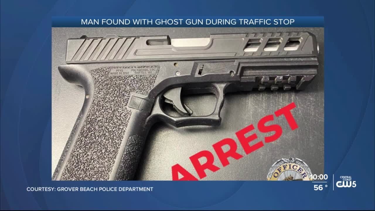 Man found with illegal ghost gun during traffic stop in Grover Beach ...