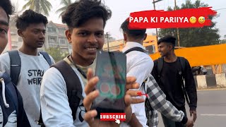 Papa ki parii mil gay l Akash Gamit Vlogs l VLOG 10 l #collegelife #iphone13 #collegelifevlog