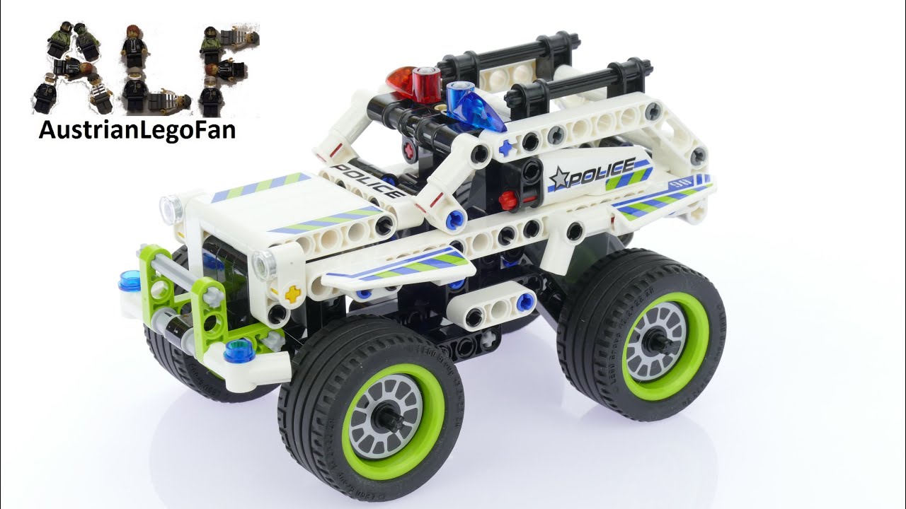 lego technic pull back police