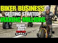 Gta online biker business getting started making millions