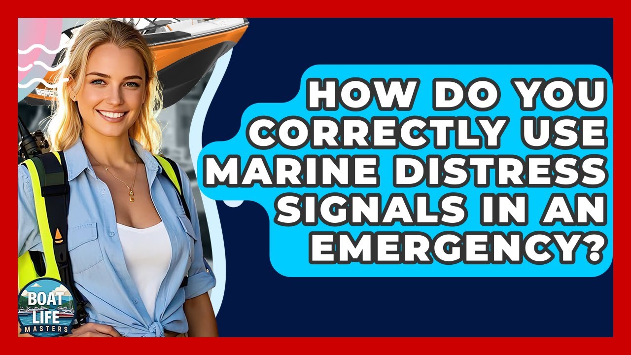 How Do You Correctly Use Marine Distress Signals In An Emergency? - Boat Life Masters