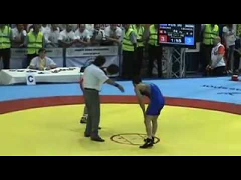 74 kg Junior World freestyle finals - Saeid Tavakol (Iran) dec. Magomed Zubairov (Russia)