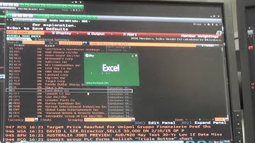Telecomm Sector Video 1 of 5: Setting up a Simple Screening Model in Bloomberg/Excel