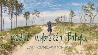 Cycling the Baltic coast Poland via EuroVelo 10 / R10 / Velo Baltica route in the West Pomeranian