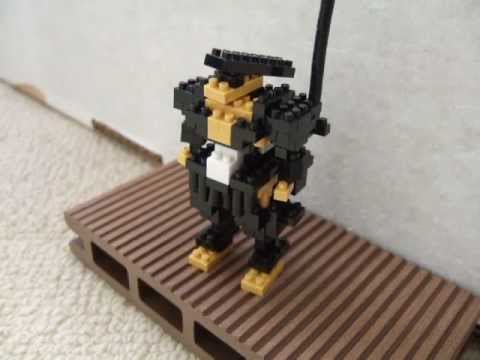 ナノブロックで戦闘ロボット作ってみた Youtube