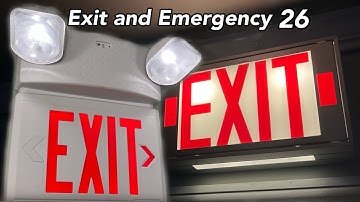 Exit and Emergency 26