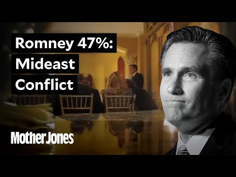 Mitt Romney on the Mideast Conflict