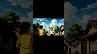 The simple joys of a 90s Indian childhood, brought to life in Studio Ghibli style. 🌿🏏☀️ #viral