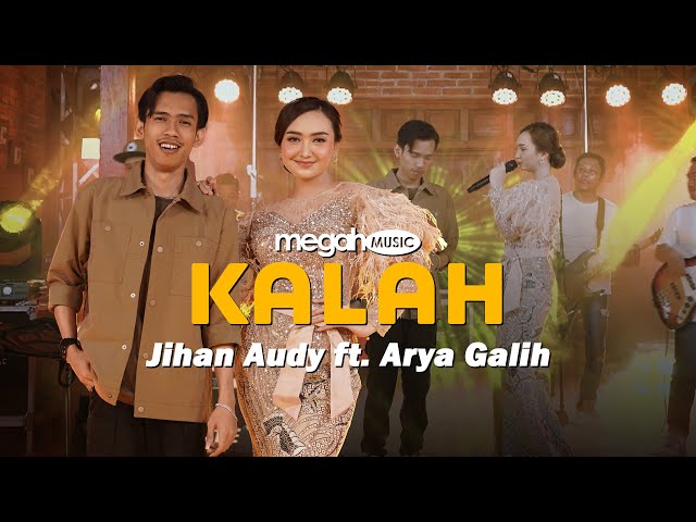 JIHAN AUDY feat. ARYA GALIH - KALAH (OFFICIAL LIVE MUSIC COVER) | MEGAH MUSIC class=