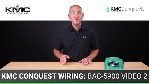 KMC Conquest Wiring: BAC-5900 Series Controllers | Outputs & Expansion Modules