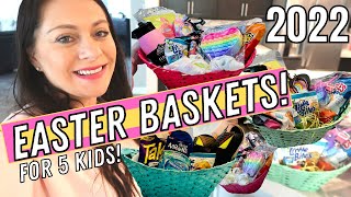 🐰🐣What's In My 5 Kids Easter Baskets 2022! Christy Gior