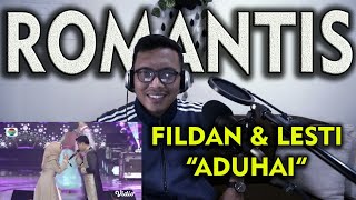 ADUHAI ROMANTISNYA : Fildan dan Lesti - Aduhai (REACTION) | Konser Rhoma Irama Lebaran