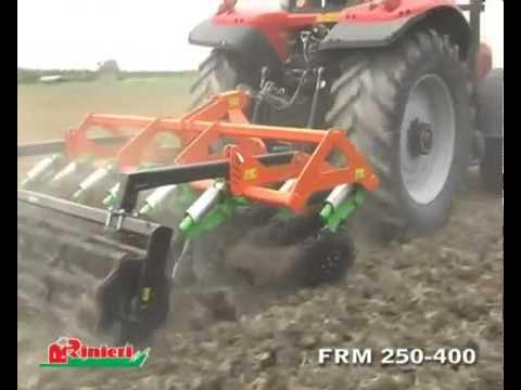 Дискователь рыхлитель Rinieri FRM 250 300 400 high speed disc - YouTube