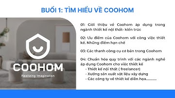 Webinar Hướng Dẫn Sử Dụng Coohom - Buổi 1