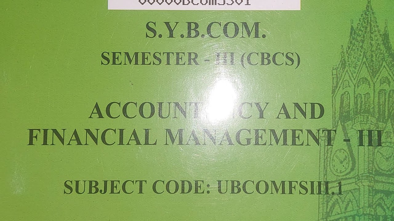 Partnership Final account |Sybcom sem3| Imp Q | Financial Accounts|Mumbai University exam|ARk sir