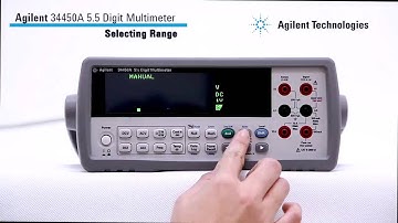 Новый цифровой 5,5-разрядный мультиметр Agilent 34450A