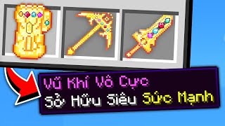 Minecraft, Nhưng Bạn Chế Tạo Vũ Khí Vô Cực