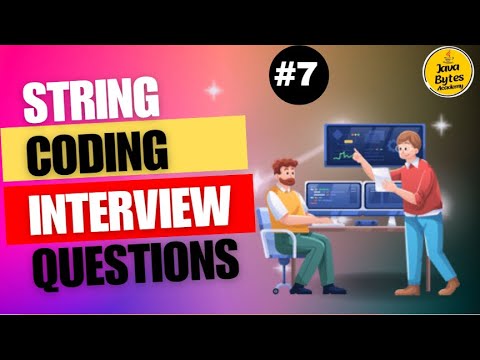 String Coding Interview Questions part-7 In 2024 - YouTube