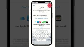 How to Create Apple id in Apple iPhone 13 screenshot 2