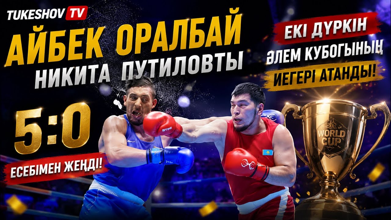 Айбек Оралбай-Никита Путилов(Германия) / Финал / Кубок мира-2026 #tukeshov_boxing #kazakhboxing 