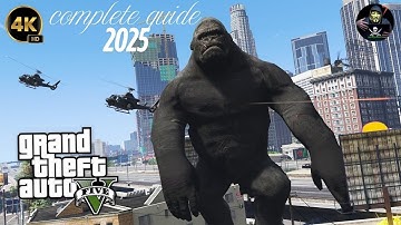 🌟 HOW TO INSTALL KING KONG IN GTA 5 | COMPLETE MOD INSTALLATION GUIDE! 🌟JULIONIB @modsgamer77