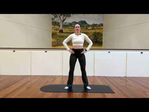 Beginner Mat Pilates 10min Standing Leg Series