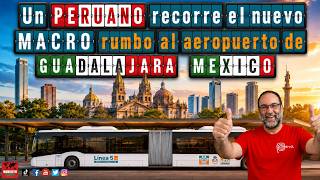 Nueva forma de llegar al aeropuerto de Guadalajara, Jalisco MEXICO.