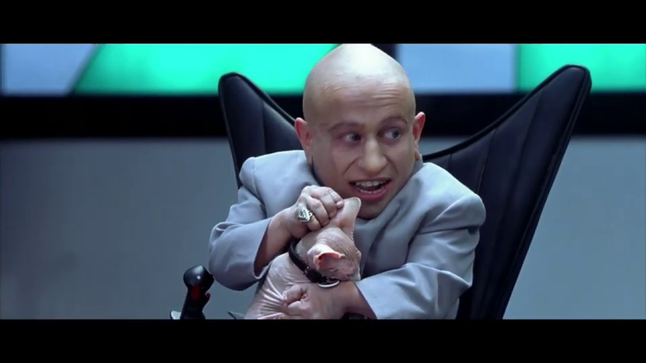 Doctor Evil To Mini Me: We Don't Gnaw On Our Kitty - YouTube