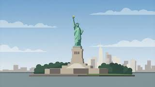 Turn Your TV Into Art | Minimalist Statue of Liberty | 1 Hour of Calm & Elegant HD Art