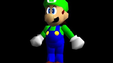 Luigi was found in SM64