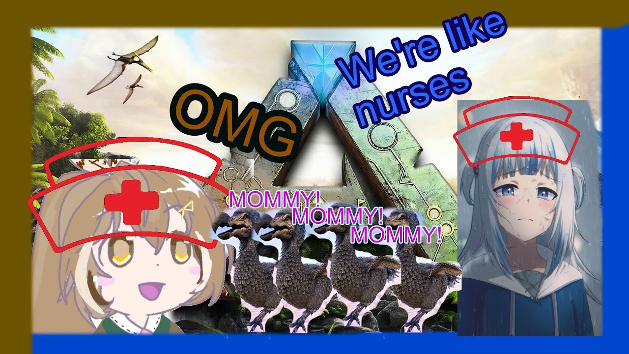[CLIP] Ark Survival Slowly Taking Everything Gawr Gura And Nanashi Mumei Loved