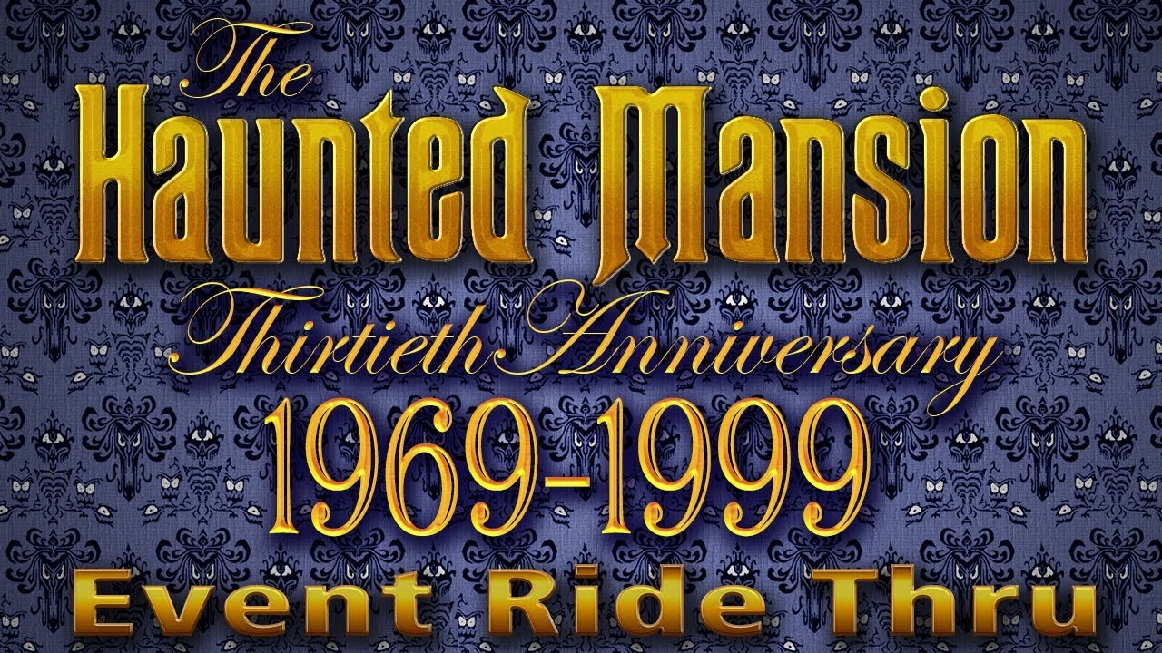 Haunted Mansion 30th Anniversary Ride Thru at Disneyland | Pepper Tree Villa