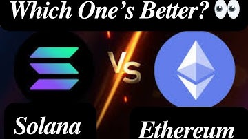 ✅ Solana vs Ethereum: What’s the REAL Difference? (Explained for Beginners)