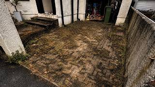 Restoring A Block Paving Driveway That Was Completely Neglected